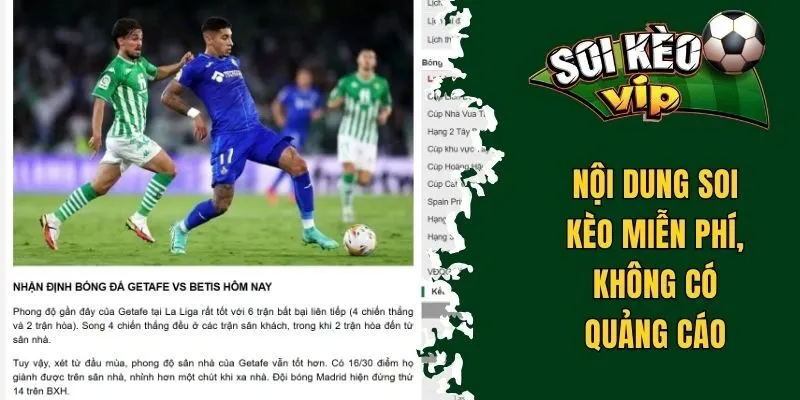 Soi Kèo Vip - Địa Chỉ Soi Kèo Hay, Chuẩn Xác Và Miễn Phí 13 Nội dung soi kèo miễn phí, không quảng cáo